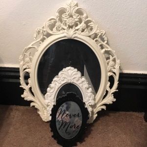 3 ornate filigree mirrors